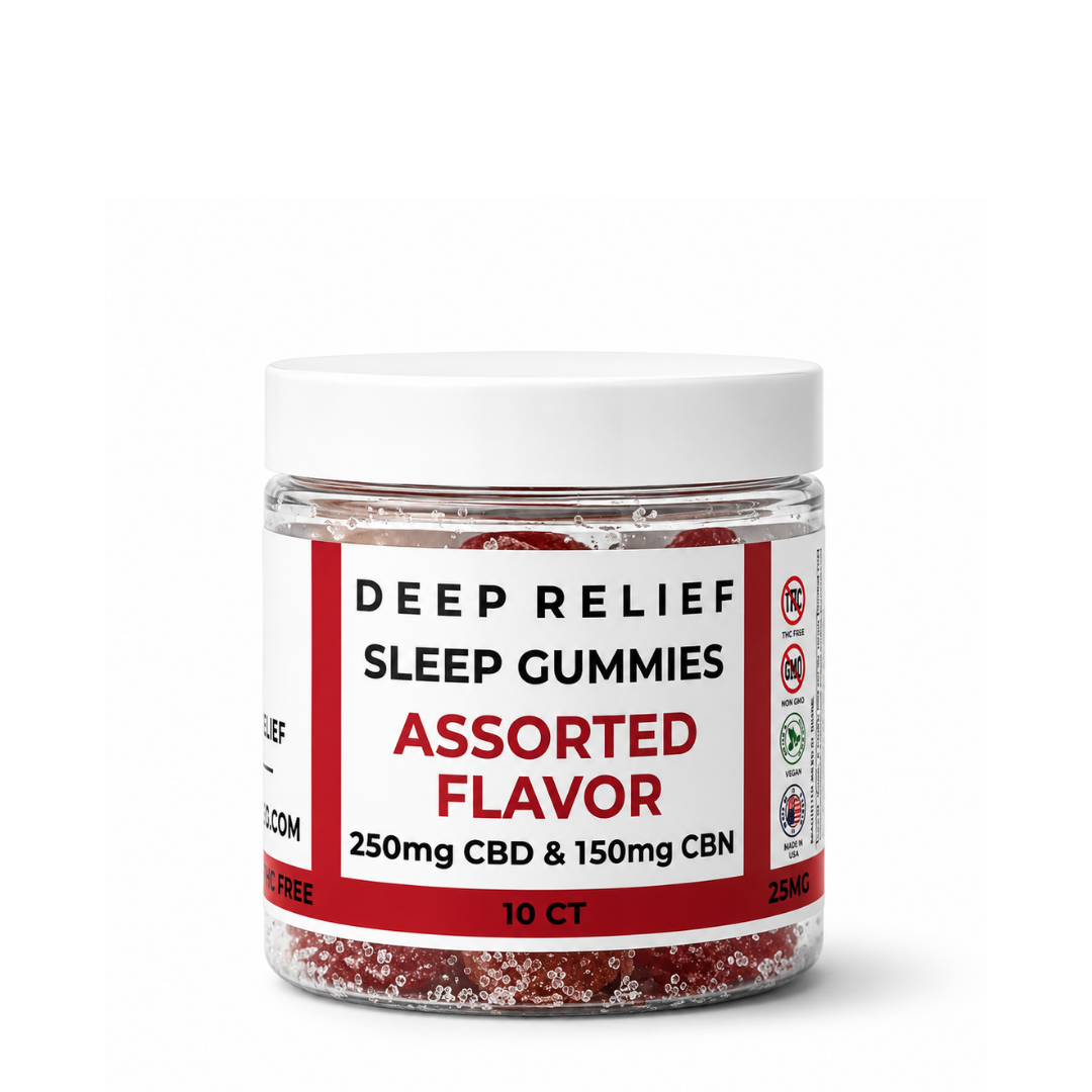 CBD | CBN | Deep Relief | Sleep Gummies | Broad Spectrum