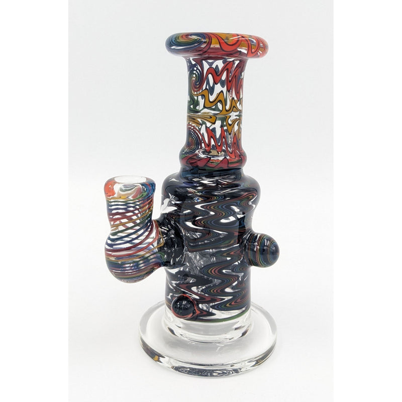 Rig | George E | Rainbow Tubes | Clear | Millenium Smoke Shop