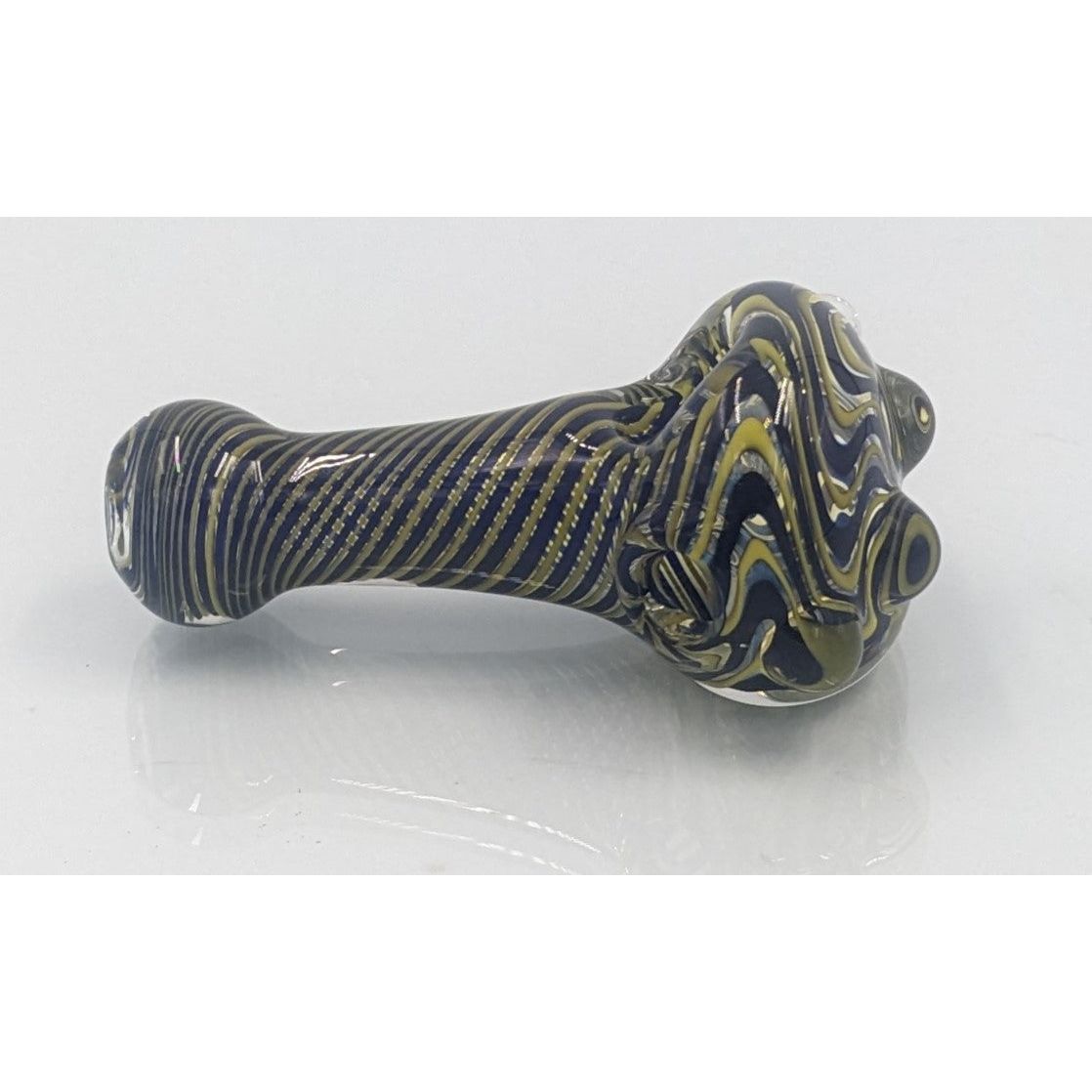 Glass Pipe | George E | Spoon | Colored Tube | Millenium Smoke Shop