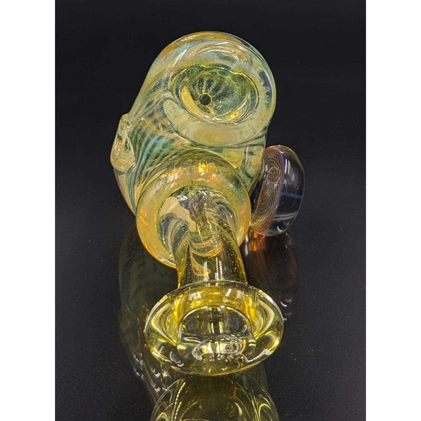 Glass Pipe | George E | Dry | Honeycomb | Marble | Millenium Smoke Shop