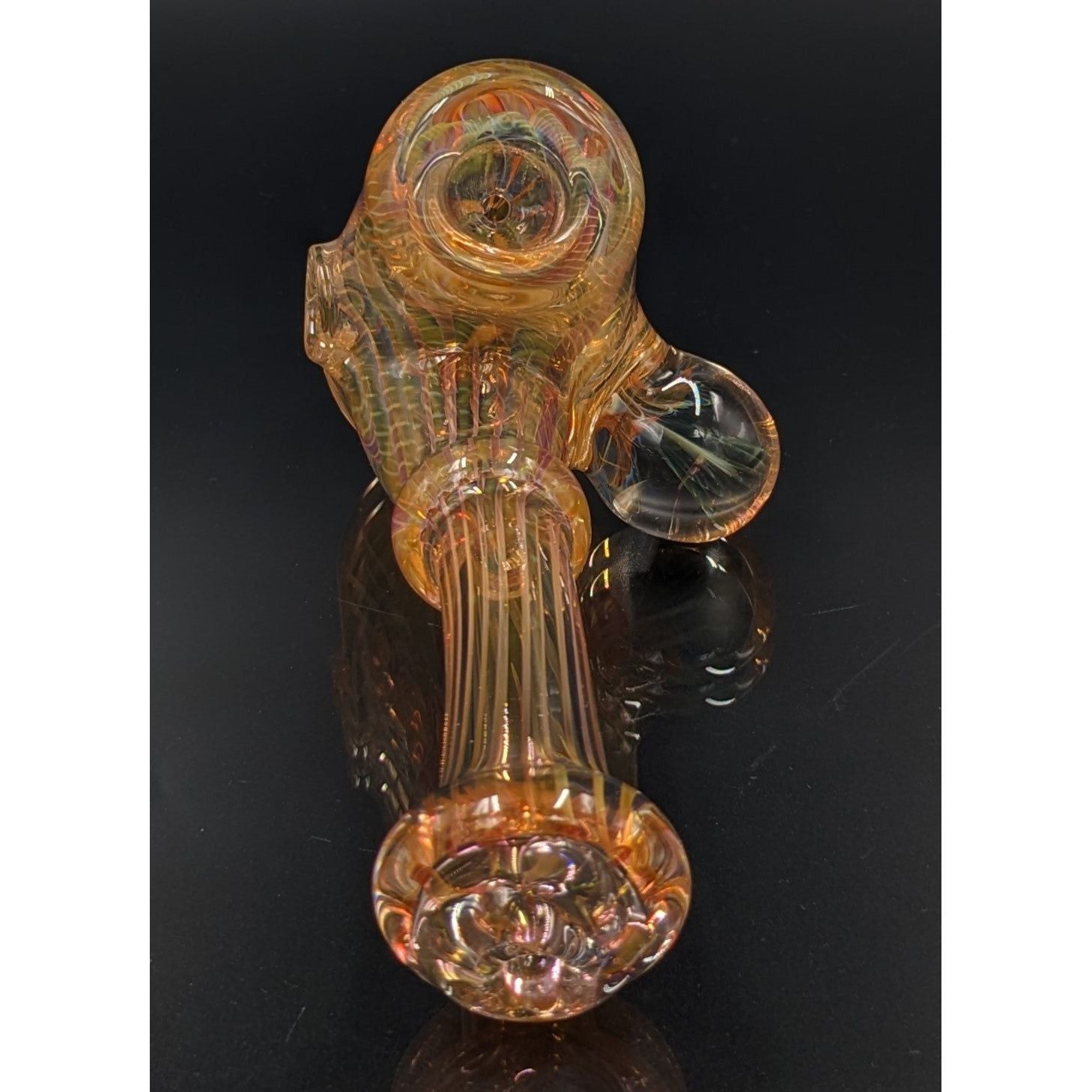 Glass Pipe | George E | Dry | Honeycomb | Marble | Millenium Smoke Shop
