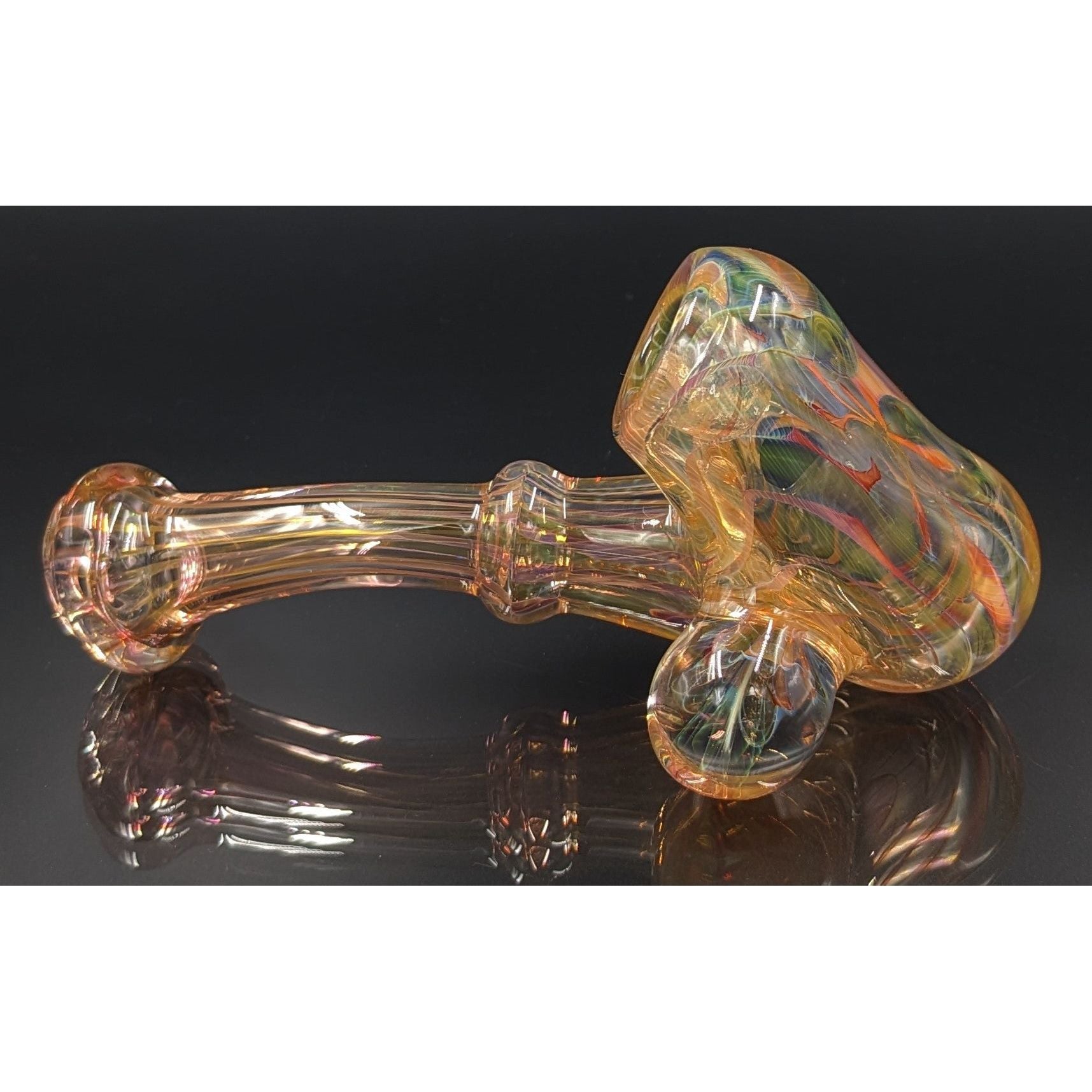 Glass Pipe | George E | Dry | Honeycomb | Marble | Millenium Smoke Shop