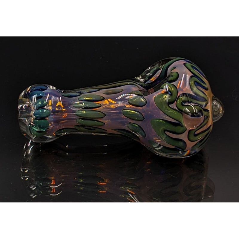 Glass Pipe | George E | Spoon | Colored Tube | Millenium Smoke Shop