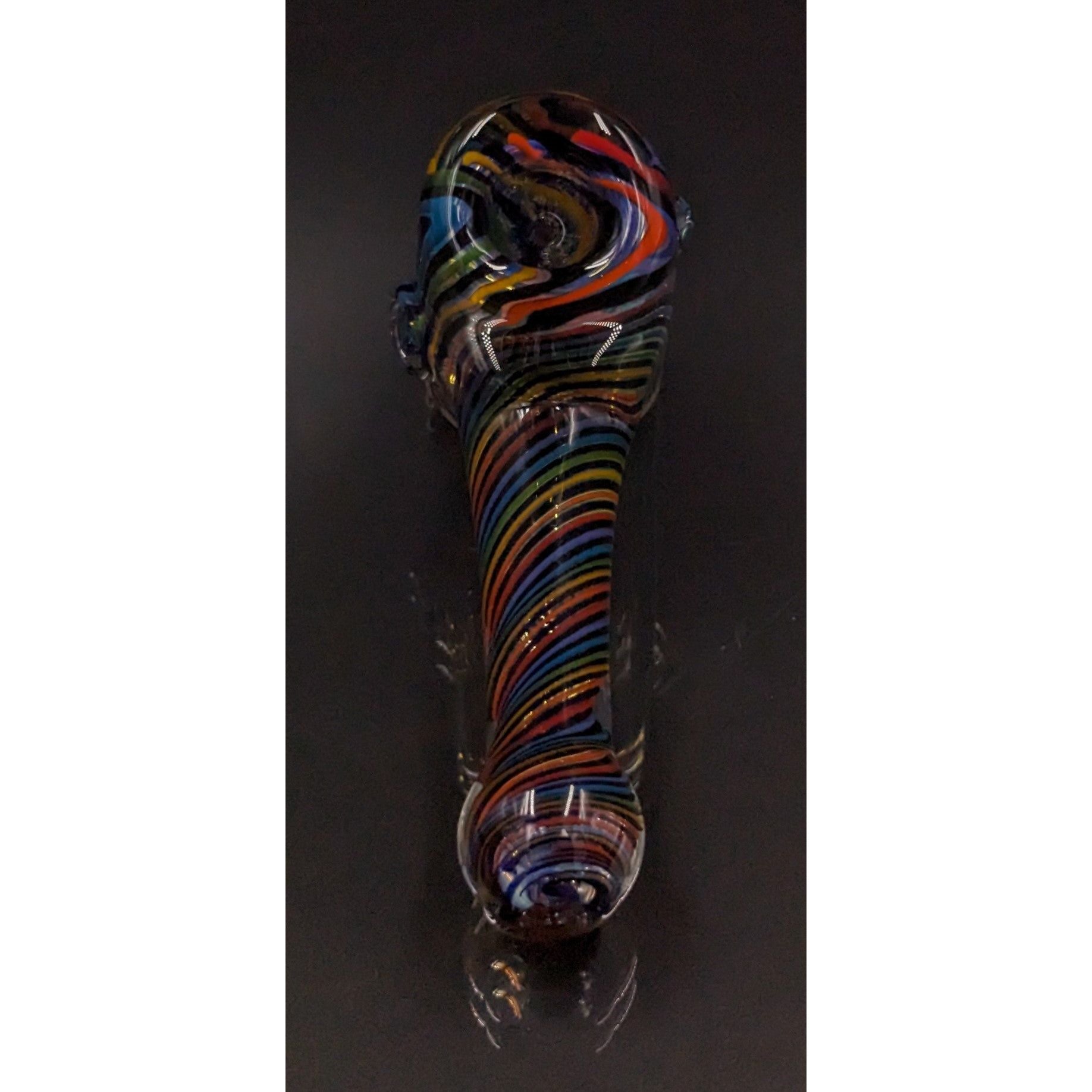 Glass Pipe | George E | Dry Hammer | Colored Tubes | Millenium Smoke Shop