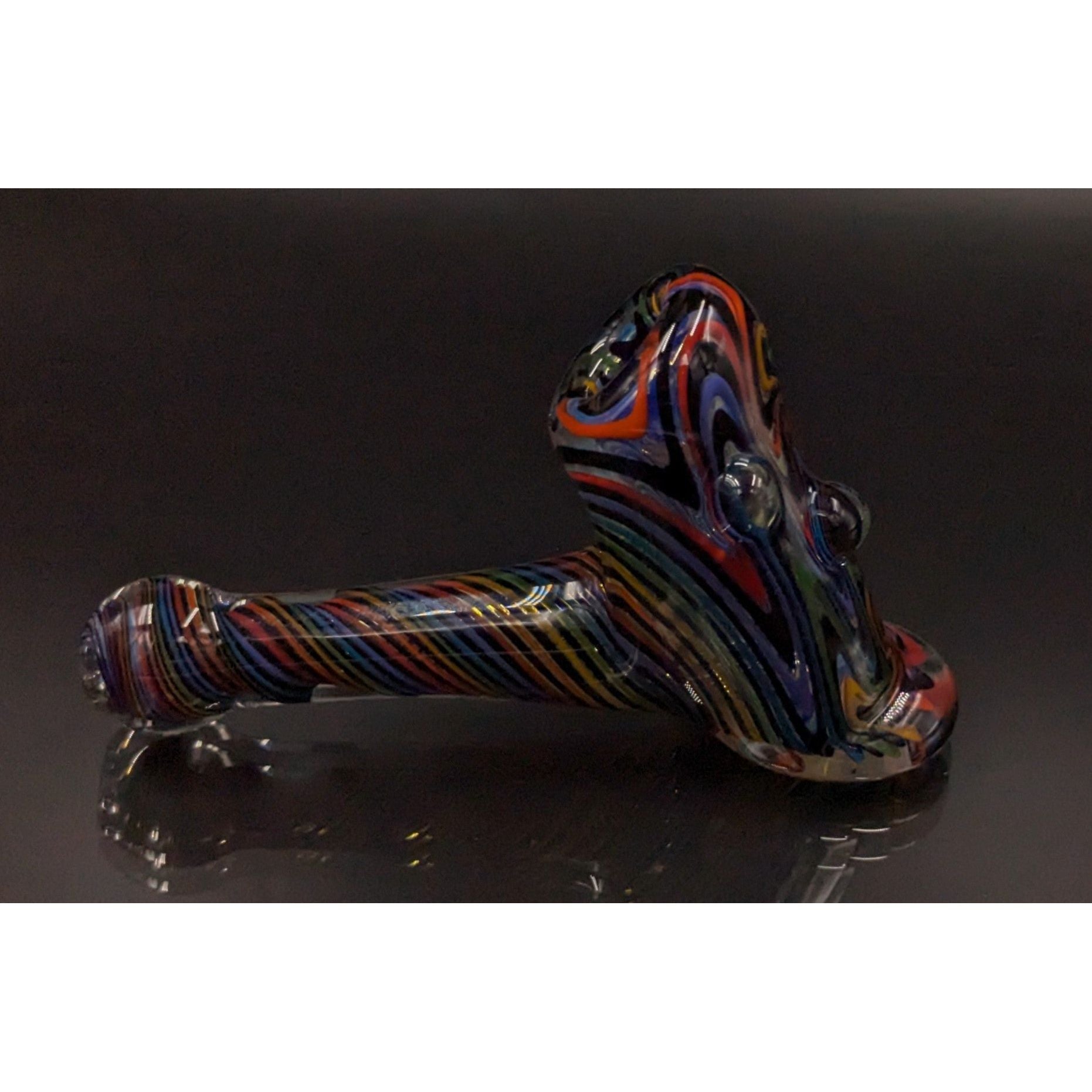 Glass Pipe | George E | Dry Hammer | Colored Tubes | Millenium Smoke Shop