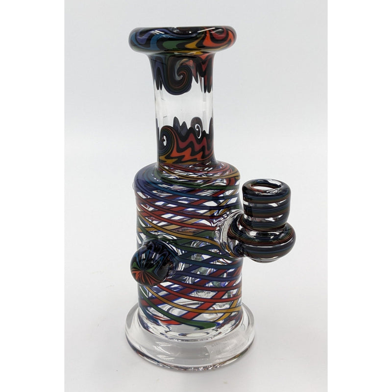 Rig | George E | Rainbow Tubes | Clear | Millenium Smoke Shop