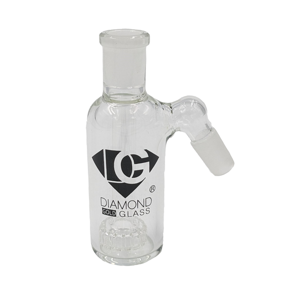 Ash Catcher | Diamond Glass | Showerhead | DGA180-1-1445 | 14mm | 45¬∞ | Millenium Smoke Shop