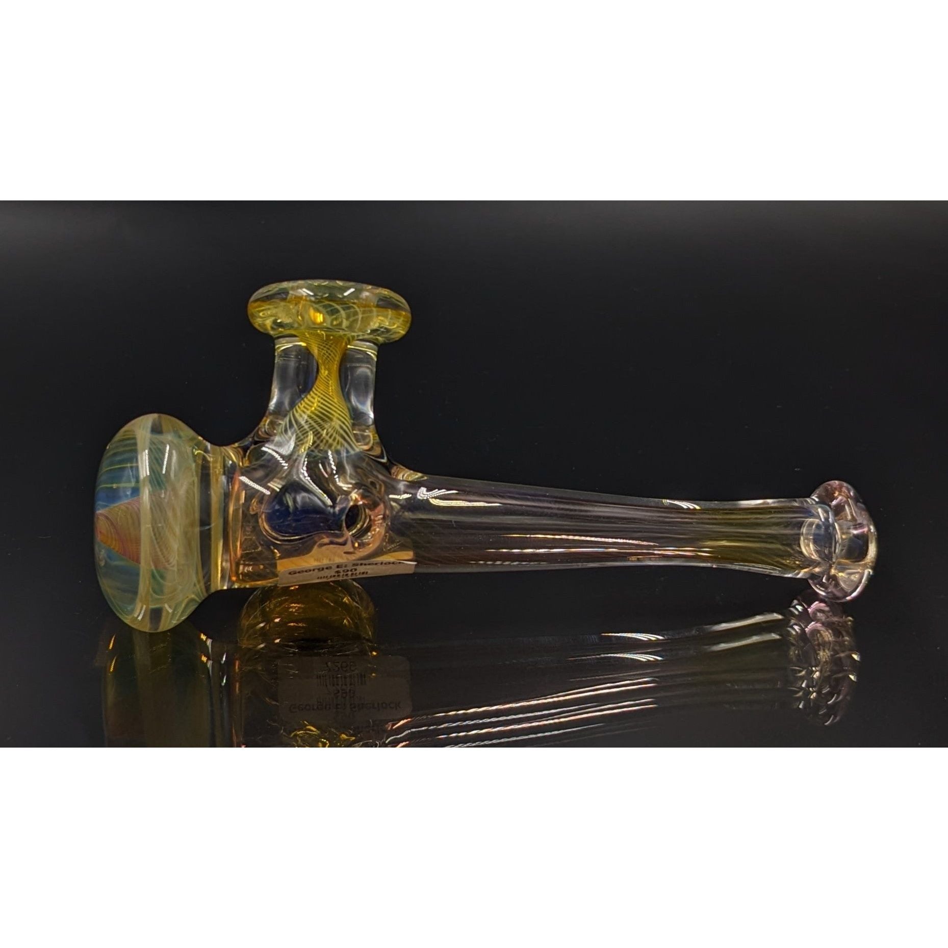 Glass Pipe | George E | Peace Pipe | Marble | Millenium Smoke Shop