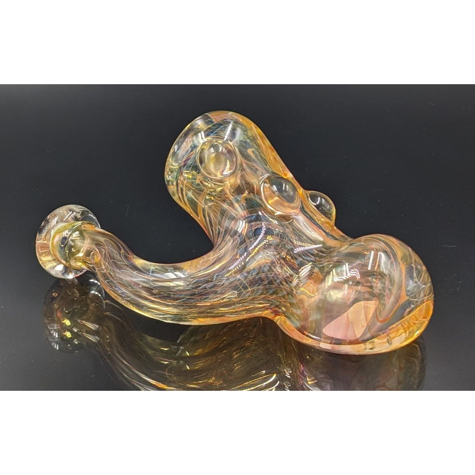 Glass Pipe | George E | Curved | Millenium Smoke Shop