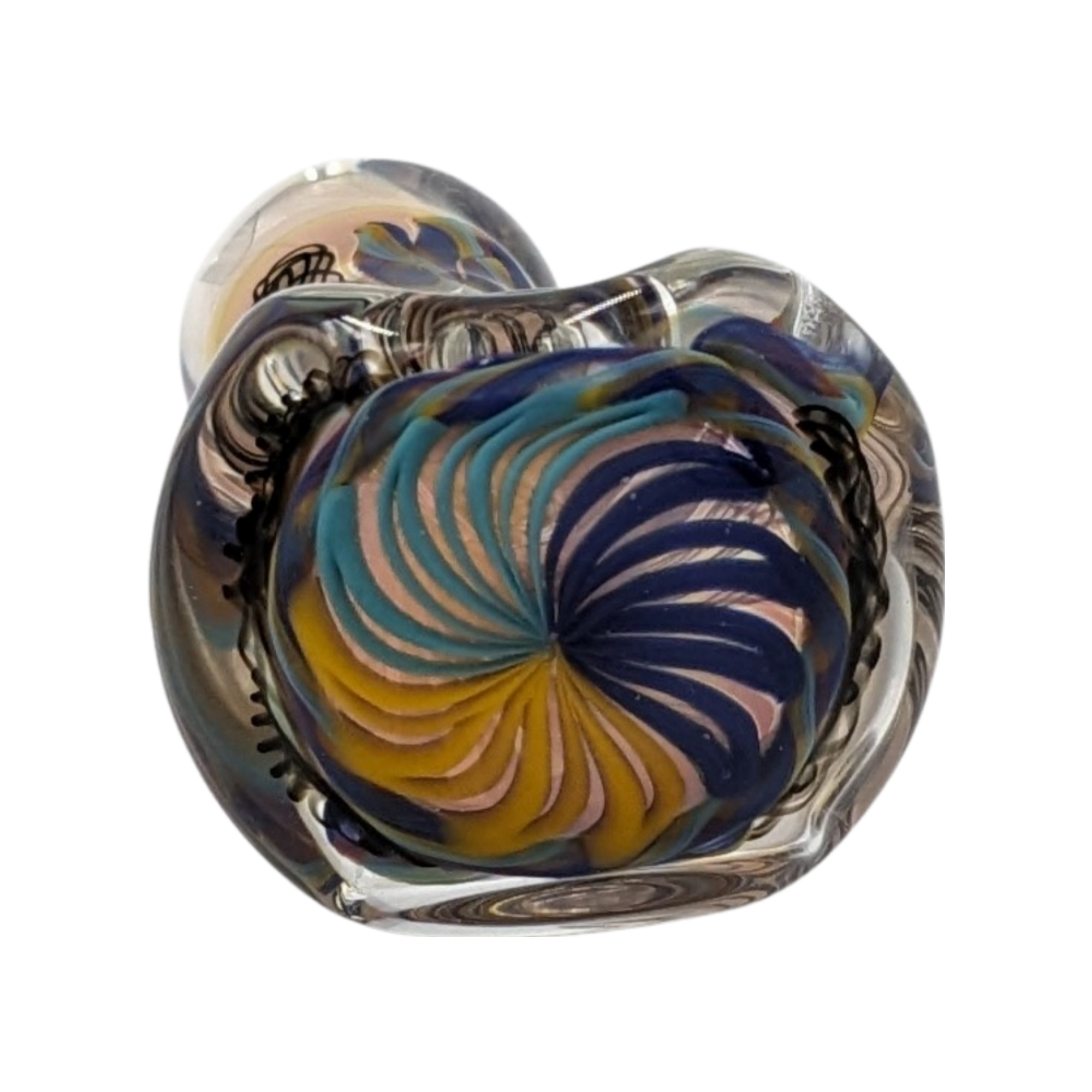 Glass Pipe | Talent Glass Works | Spoon | Solid Cane with Lattice | SDCS | Millenium Smoke Shop