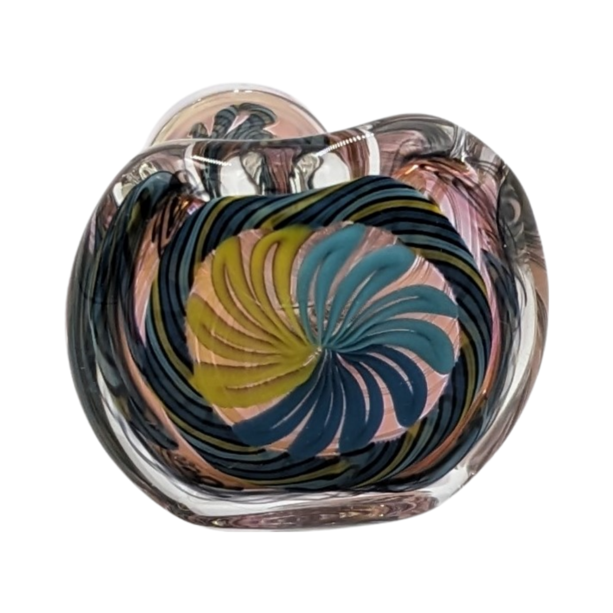 Glass Pipe | Talent Glass Works | Spoon | Solid Cane with Lattice | SDCS | Millenium Smoke Shop