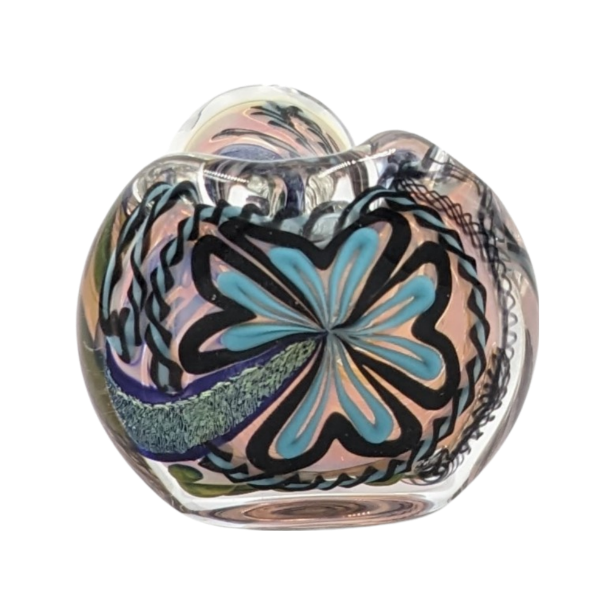 Glass Pipe | Talent Glass Works | Spoon | One Dichro Strip | 1Strip | Millenium Smoke Shop