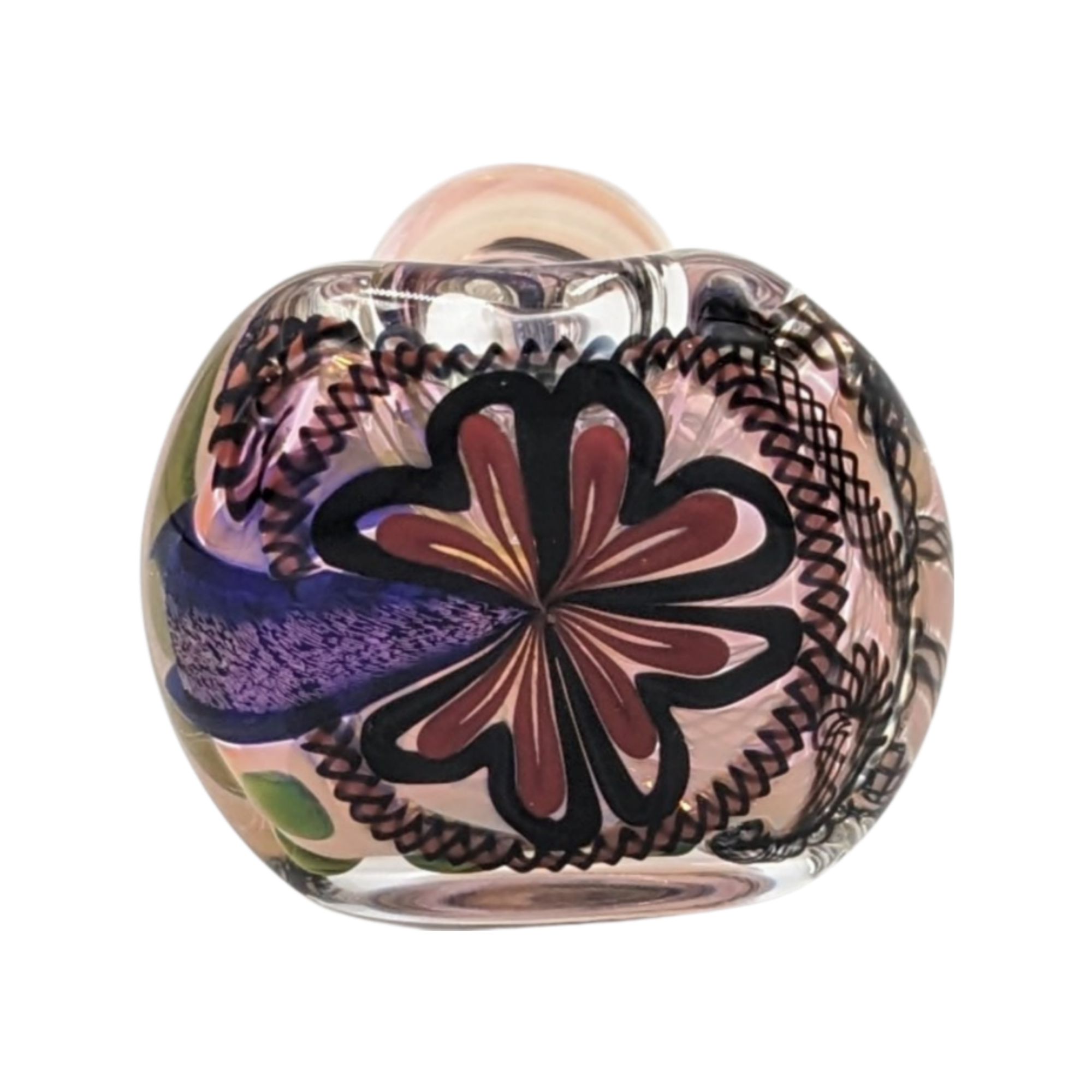 Glass Pipe | Talent Glass Works | Spoon | One Dichro Strip | 1Strip | Millenium Smoke Shop