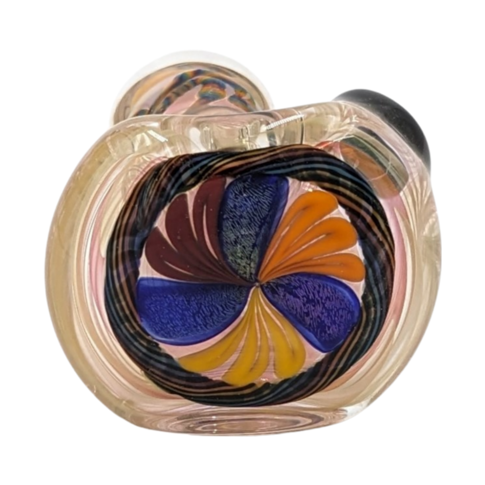 Glass Pipe | Talent Glass Works | Spoon | Three Dichro Petal | 3Pet | Millenium Smoke Shop