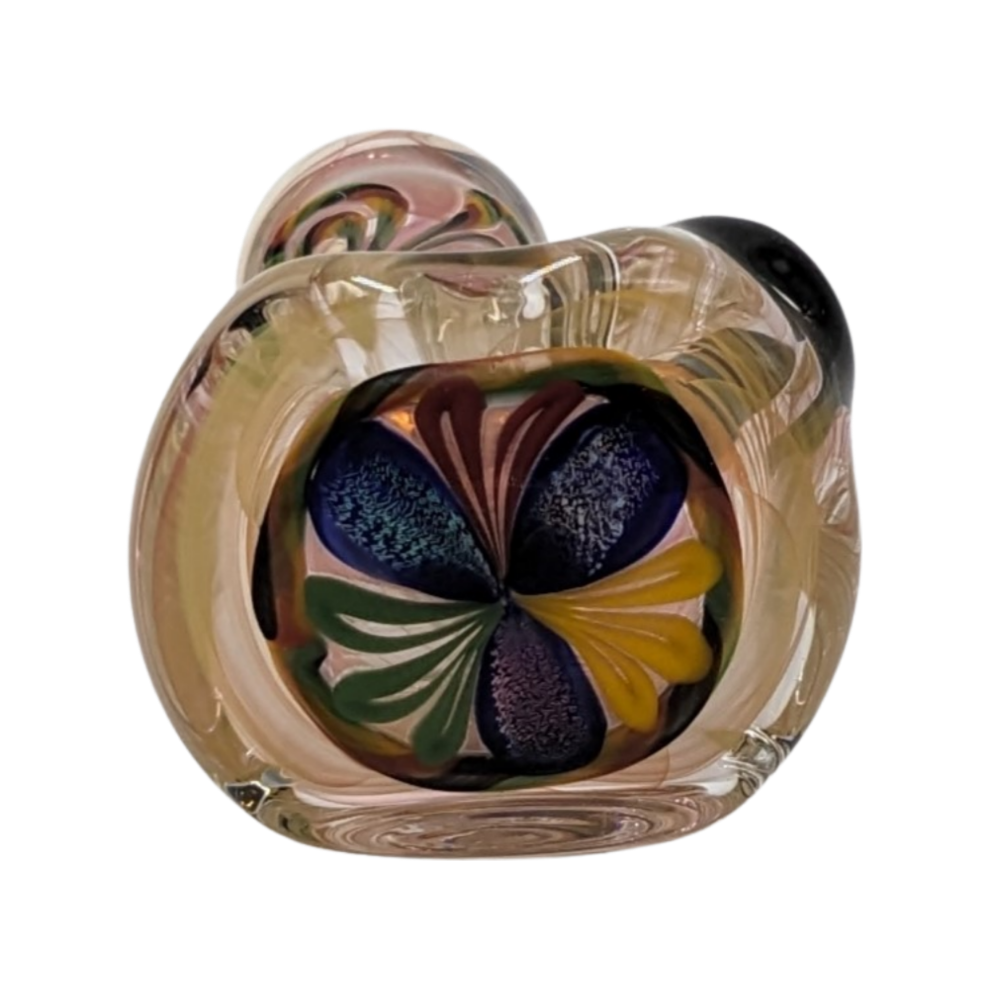Glass Pipe | Talent Glass Works | Spoon | Three Dichro Petal | 3Pet | Millenium Smoke Shop