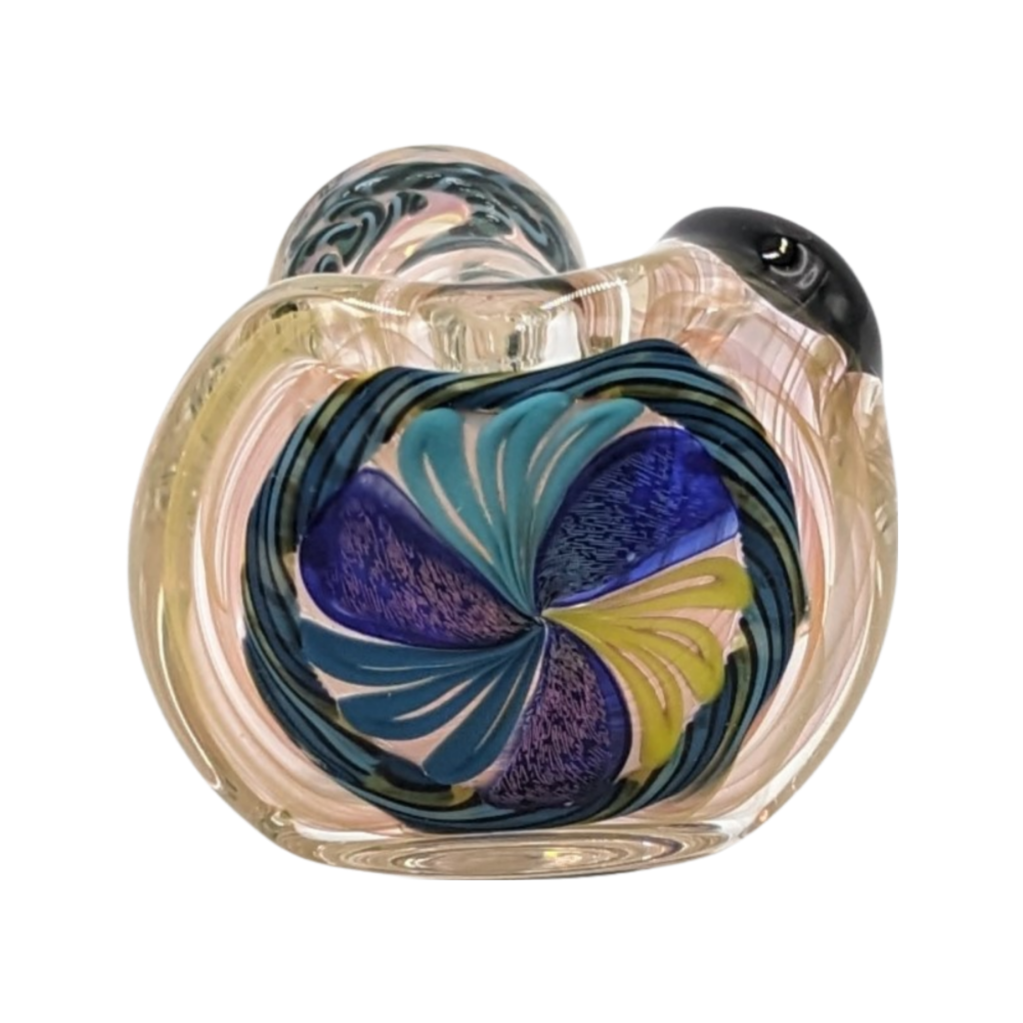 Glass Pipe | Talent Glass Works | Spoon | Three Dichro Petal | 3Pet | Millenium Smoke Shop