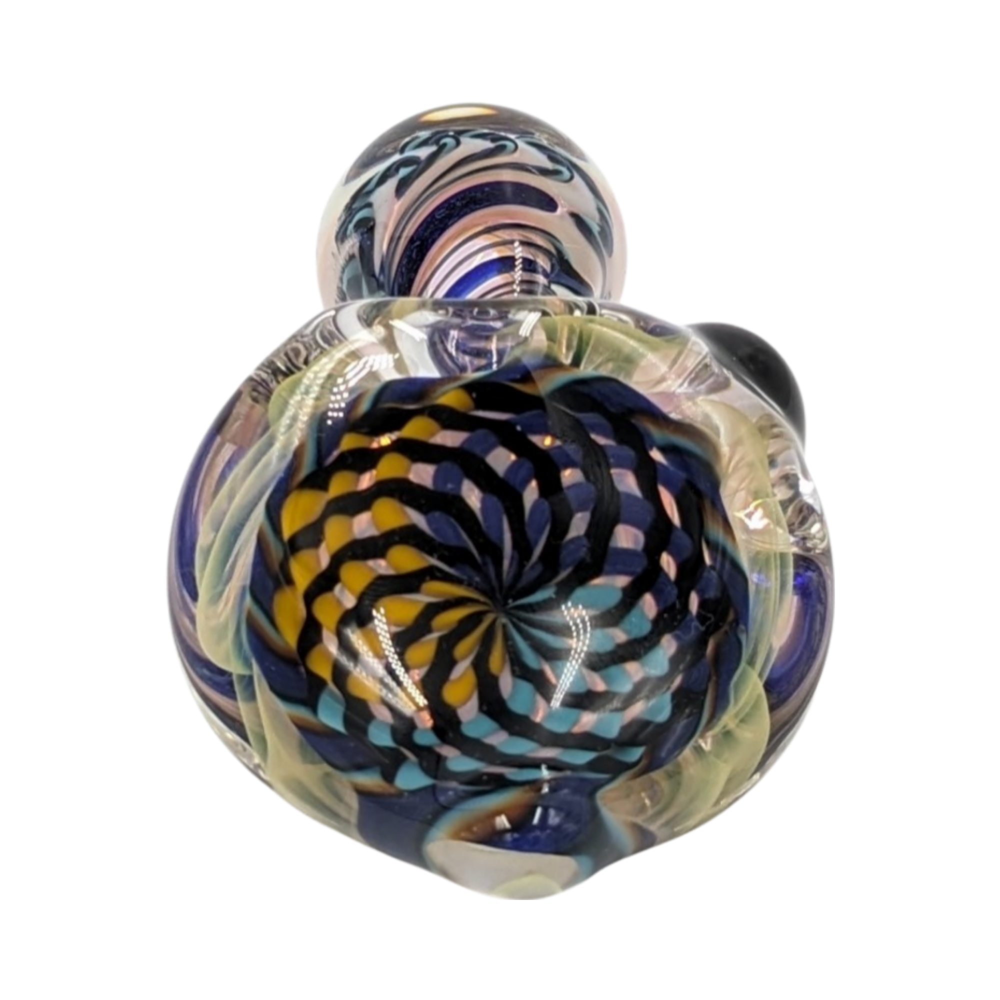 Glass Pipe | Talent Glass Works | Sherlock | Reticello w/ Dichro | DIRETSH | Millenium Smoke Shop