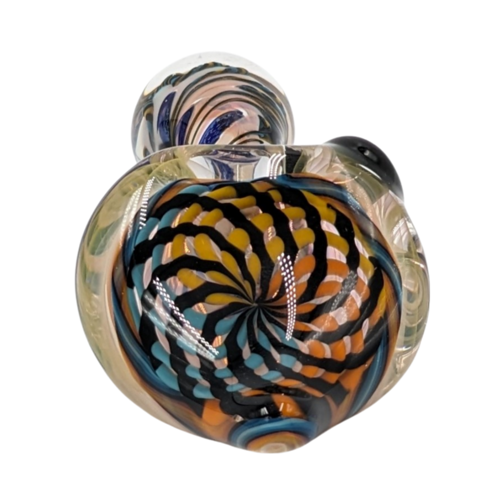 Glass Pipe | Talent Glass Works | Sherlock | Reticello w/ Dichro | DIRETSH | Millenium Smoke Shop