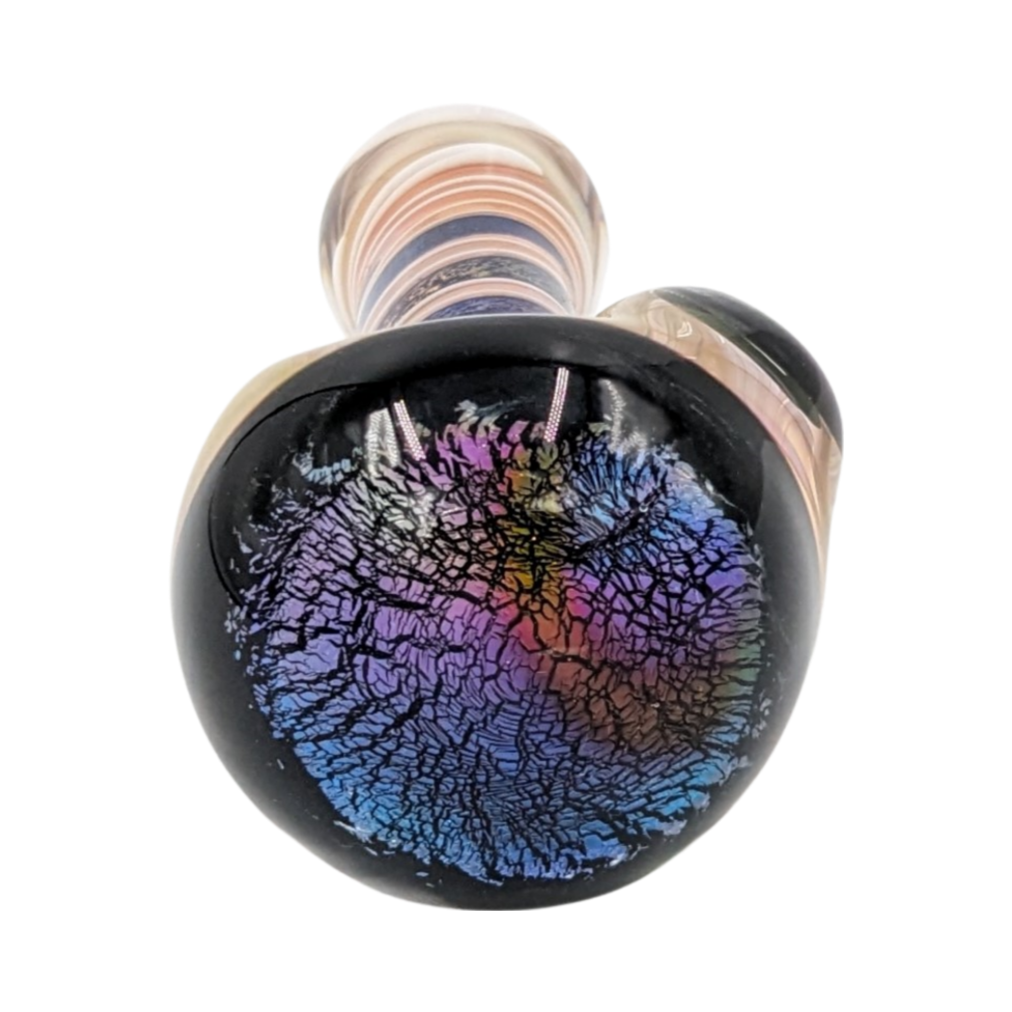 Glass Pipe | Talent Glass Works | Spoon | Solid Dichro | DISP-S | Millenium Smoke Shop