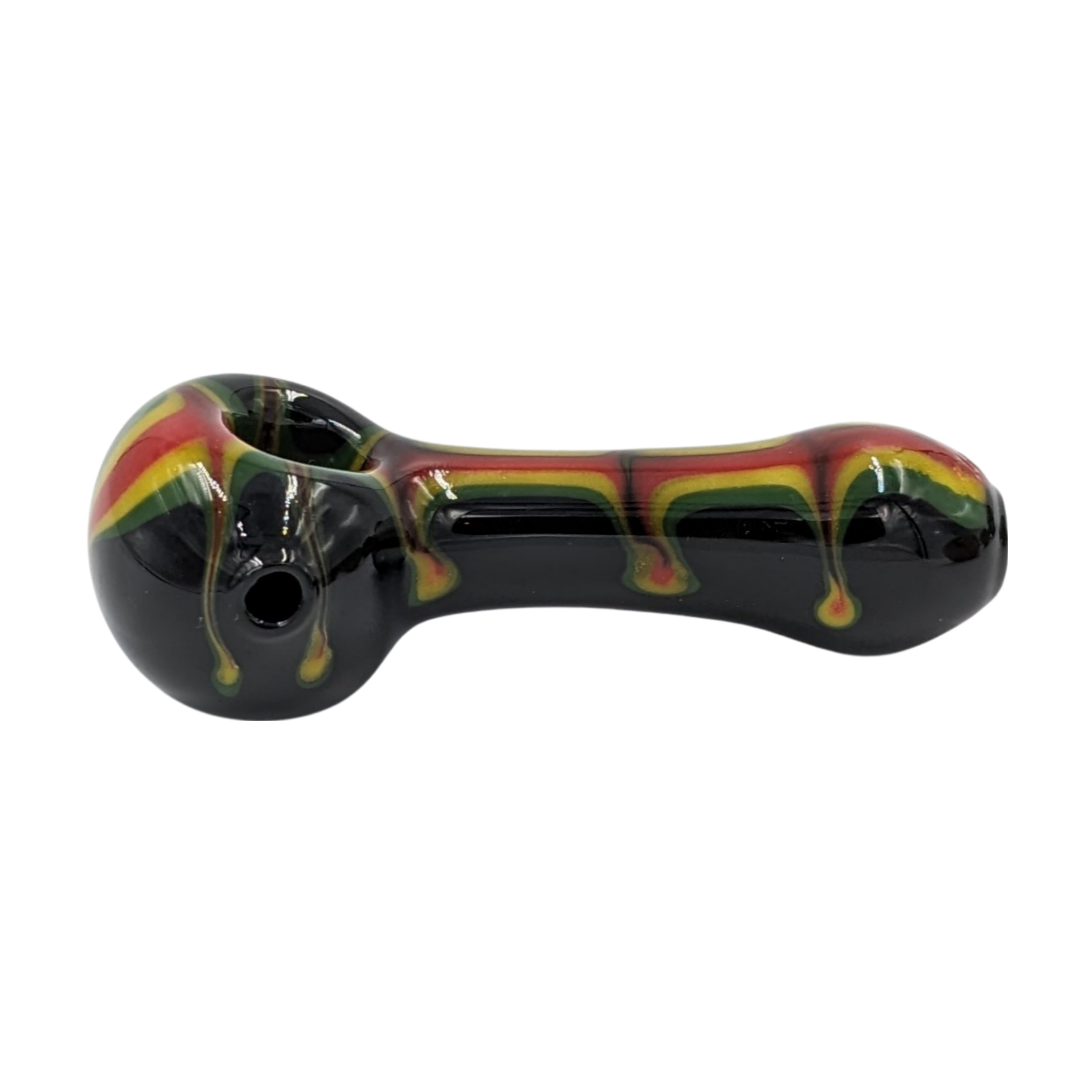 Glass Pipe | Realazation Glass | Spoon | Colored Drip | Millenium Smoke Shop