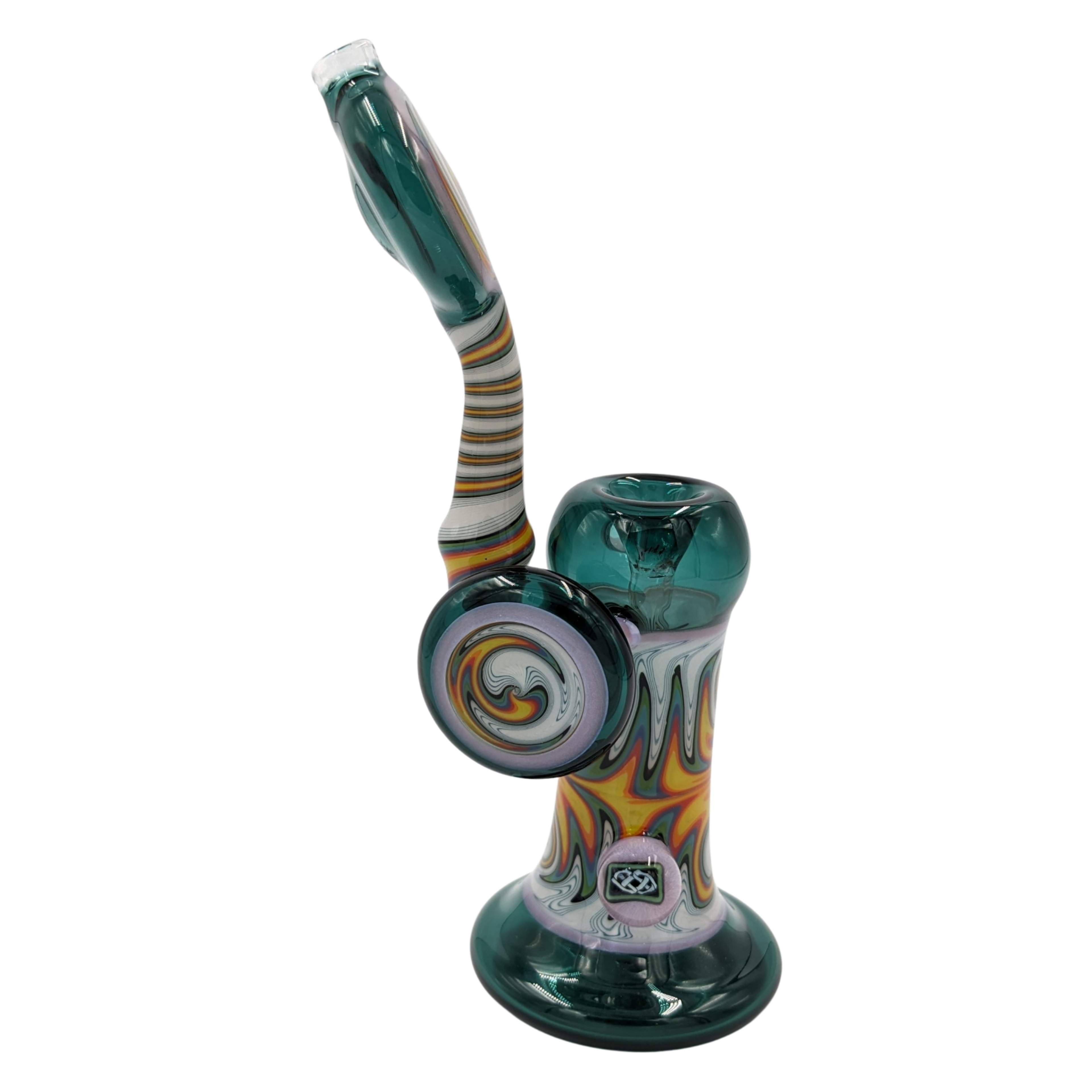 Bubbler | Realazation Glass| Reversal Line Work | Millenium Smoke Shop