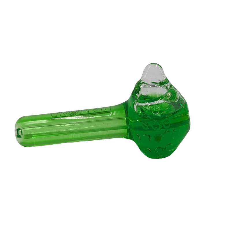Glass Pipe | Diamond Glass | Spoon | DGG602 | Glycerin | Millenium Smoke Shop