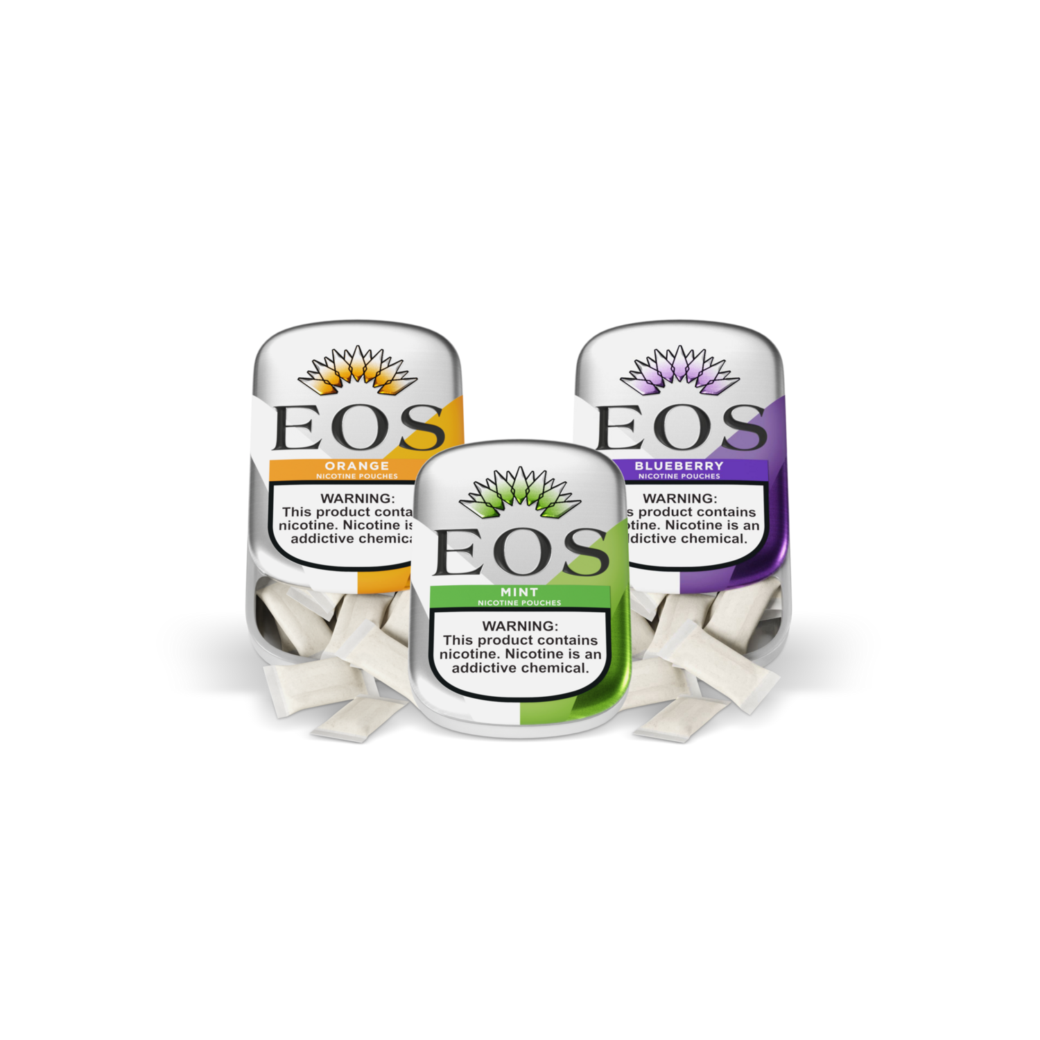 EOS | NIcotine Pouch | 20 Pouch Can | Millenium Smoke Shop
