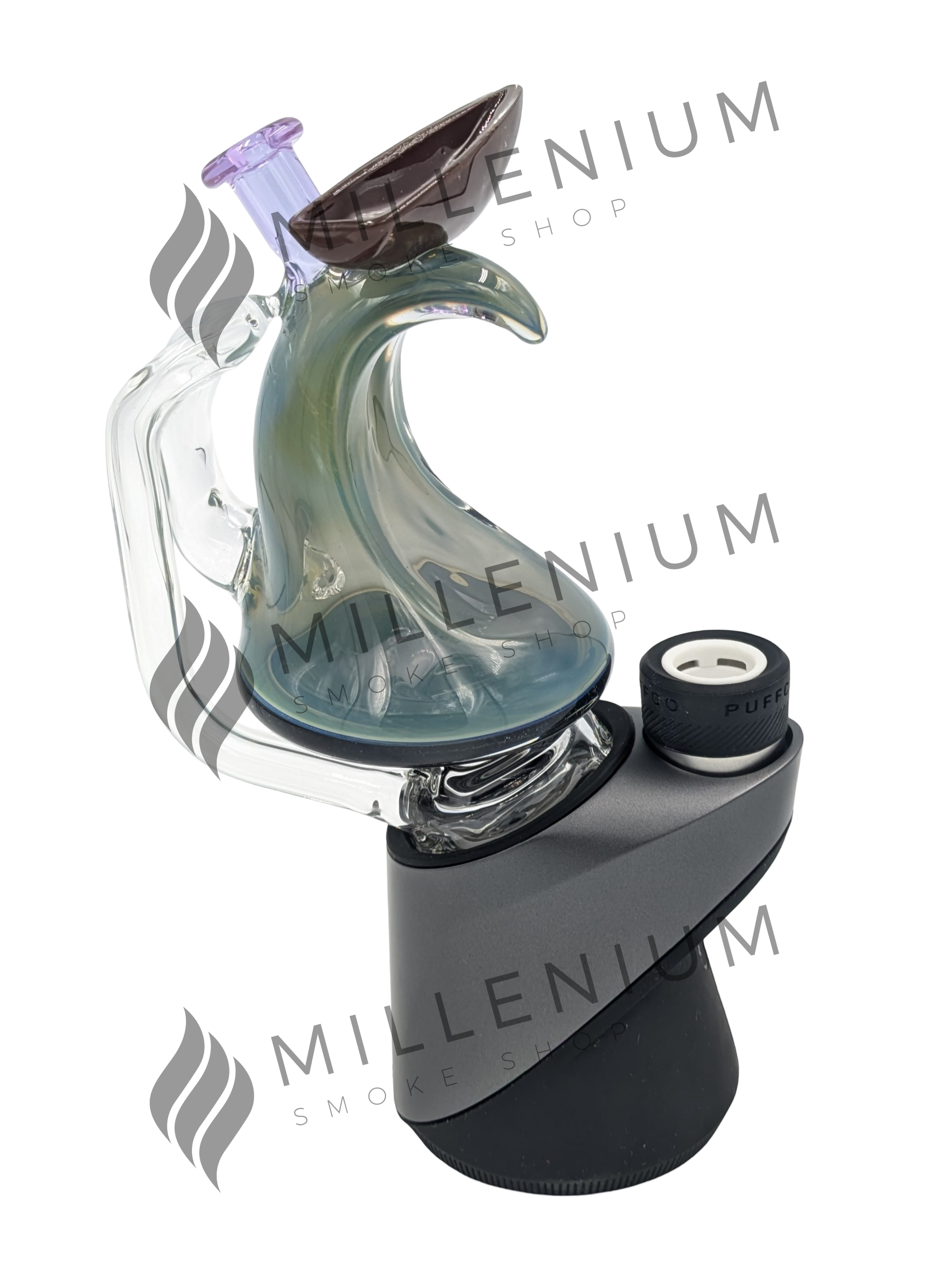 3 Dot Blaine | Puffco | Glass Attachment | Boat Wave A