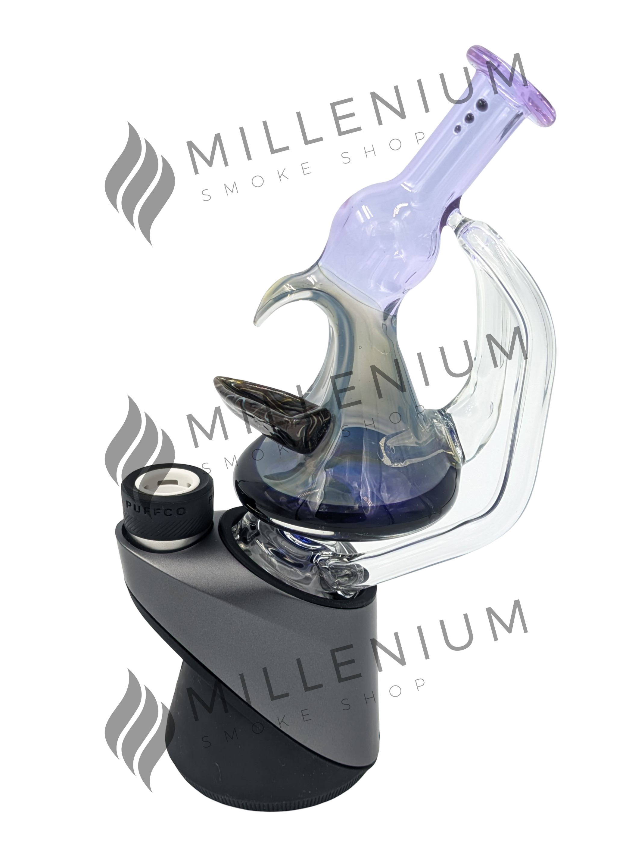 3 Dot Blaine | Puffco | Glass Attachment | Boat Wave B