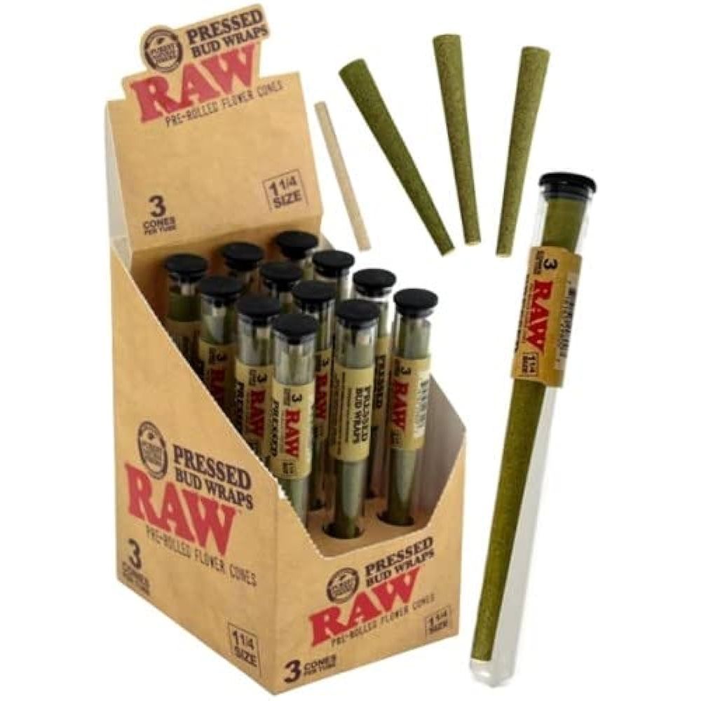 Raw | Pressed Bud Wrap Cone | | Millenium Smoke Shop