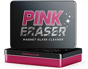 Cleaner | Pink Eraser | Magnet Glass Cleaner