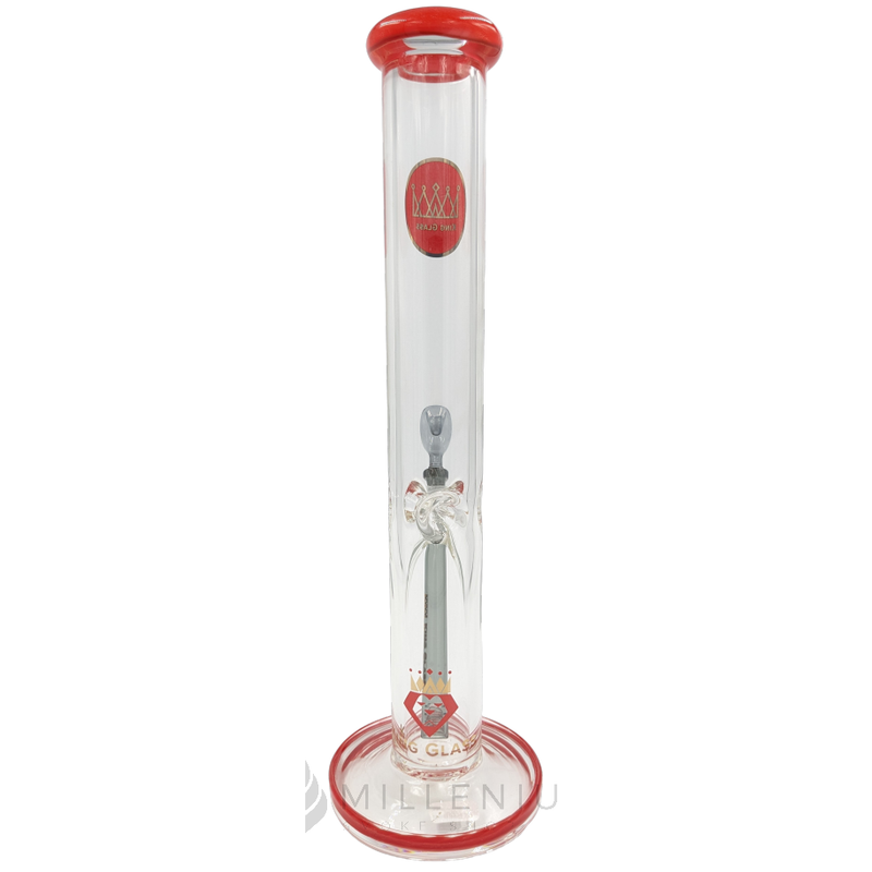 Waterpipe | KIng Glass | Straight Beaker | 16" 7mm | 54559 | Millenium Smoke Shop