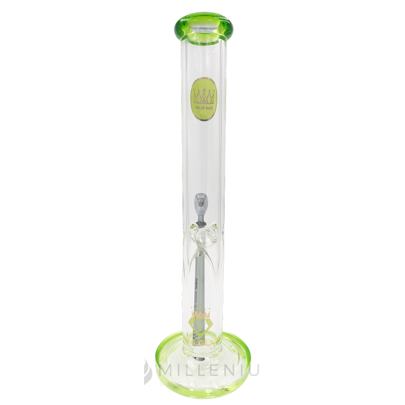 Waterpipe | KIng Glass | Straight Beaker | 16" 7mm | 54559 | Millenium Smoke Shop