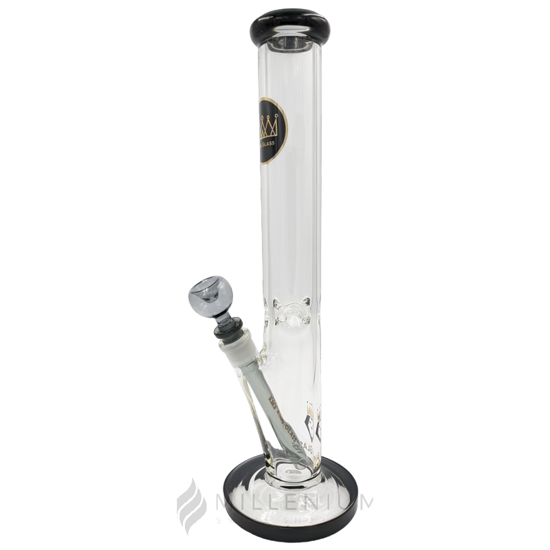 Waterpipe | KIng Glass | Straight Beaker | 16" 7mm | 54559 | Millenium Smoke Shop