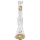 Waterpipe | King Glass | 17" Beaker | Matrix Perc | 54604 | Millenium Smoke Shop