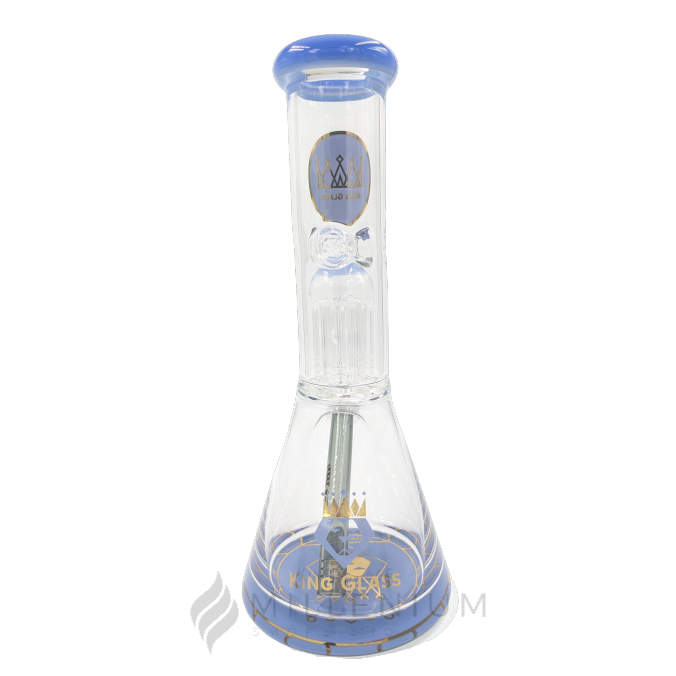 Waterpipe | KIng Glass | 12" Beaker | Tree Perc | 54606 | Millenium Smoke Shop