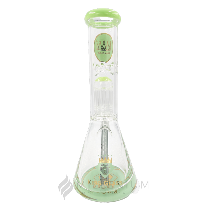 Waterpipe | KIng Glass | 12" Beaker | Tree Perc | 54606 | Millenium Smoke Shop