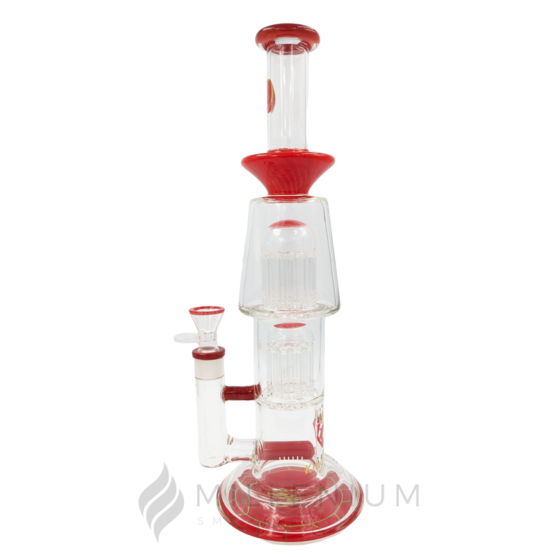 Waterpipe | King Glass | Inline and Double Tree Perc | 54778 | Millenium Smoke Shop