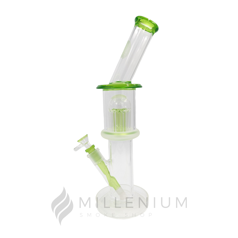 Waterpipe | King Glass | Sandblasted | Tree Perc | 54786 | Millenium Smoke Shop