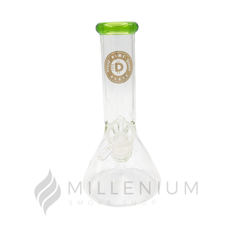 Waterpipe | Dime Glass | Beaker 8" | 54792 | Millenium Smoke Shop