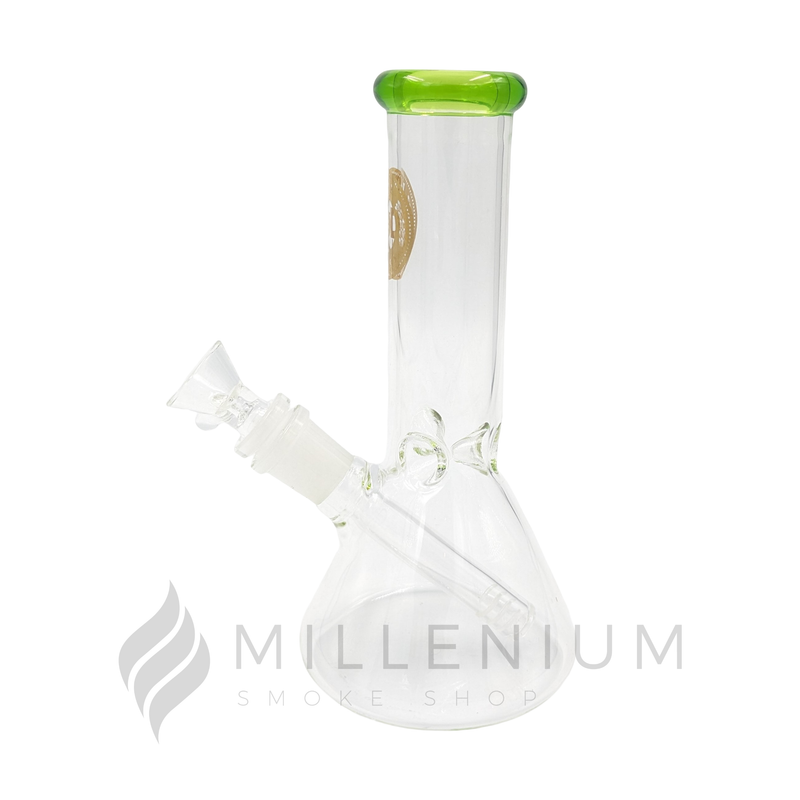 Waterpipe | Dime Glass | Beaker 8" | 54792 | Millenium Smoke Shop