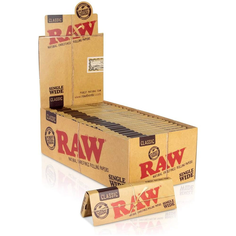 Paper | Raw Classic | Single Wide | 1.5 | Millenium Smoke Shop