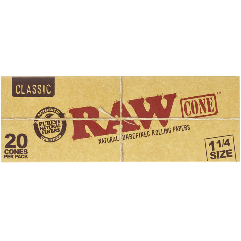 Raw: Classic Cone 1.25 20 cones | Millenium Smoke Shop