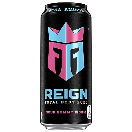 Reign| Total Body Fuel | Sour Gummy Worm | 16 floz