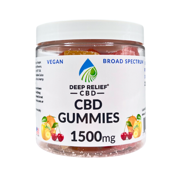 Deep Relief | CBD Gummies | 500mg | 10 Count