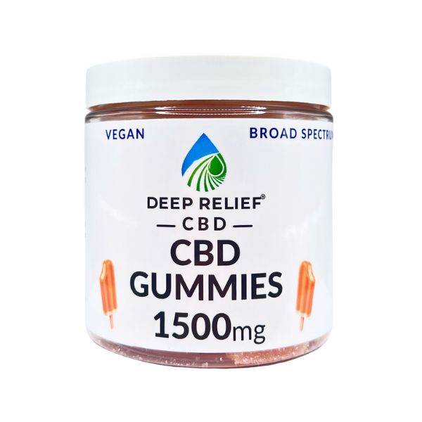 Deep Relief | CBD Gummies | 500mg | 10 Count