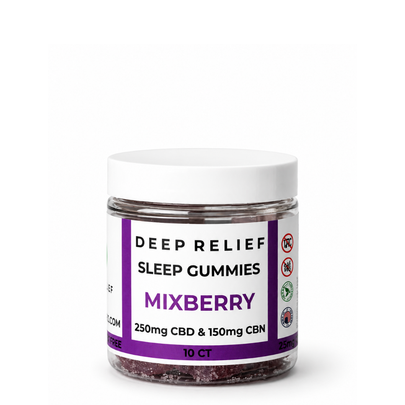 CBD | CBN | Deep Relief | Sleep Gummies | Broad Spectrum