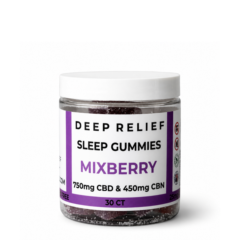 CBD | CBN | Deep Relief | Sleep Gummies | Broad Spectrum