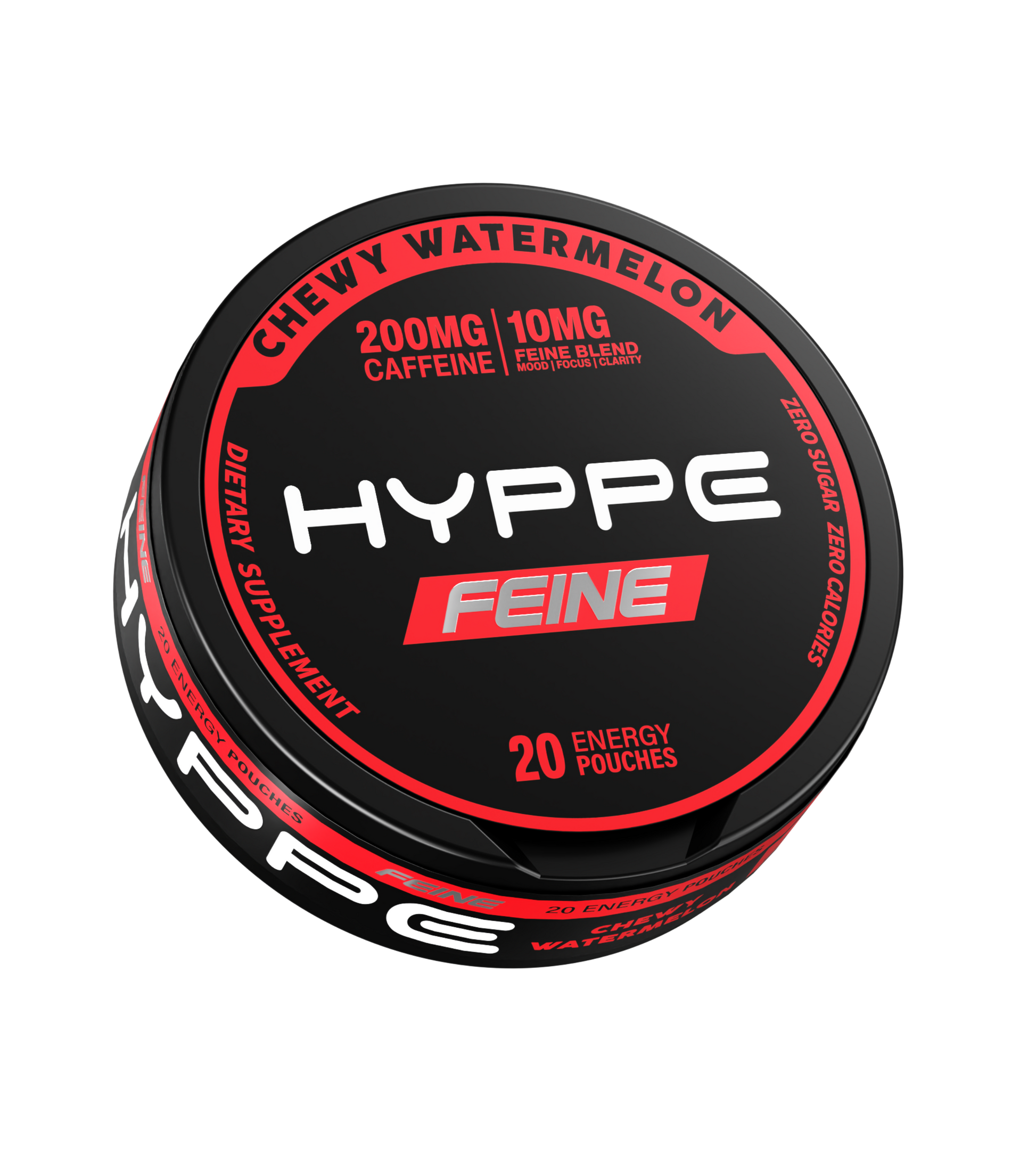 Caffiene | Energy Pouch | Hyppe | Feine | 20 Pack