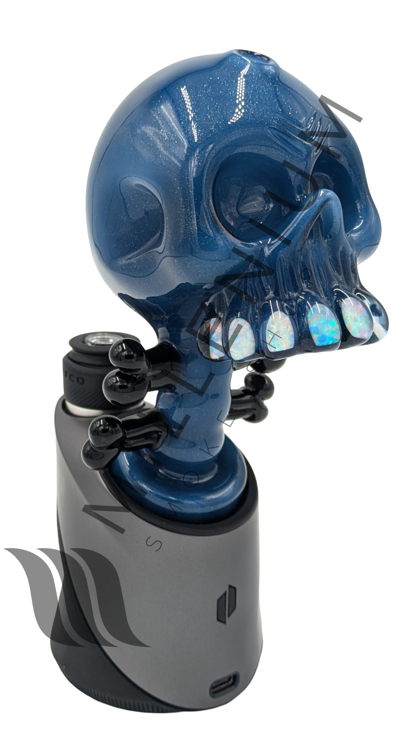 Carsten Carlile | Puffco | Dry Glass Attachment | Skull